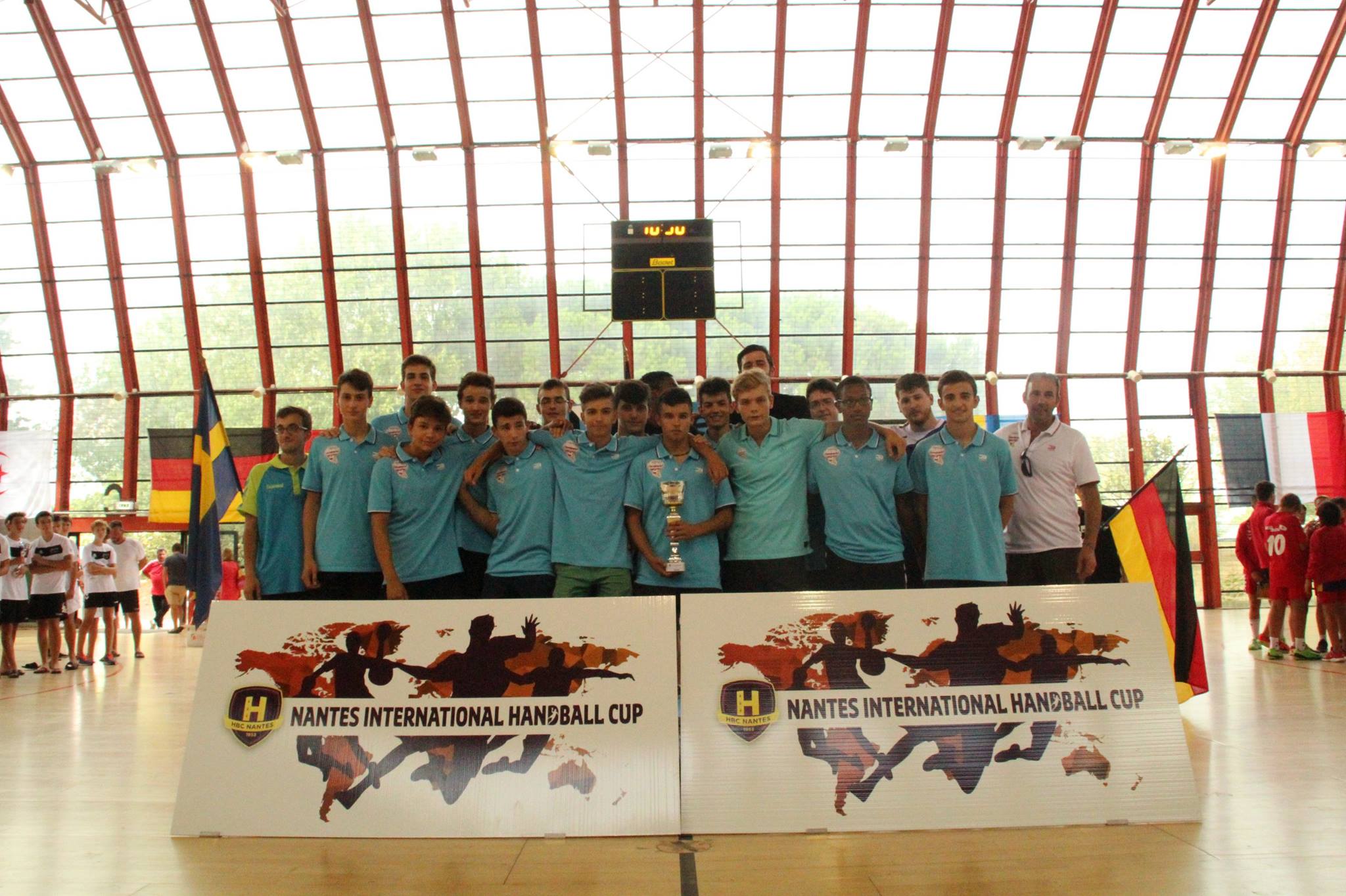 El Recoletas Atlético Valladolid cadete, tercero en la Nantes International Handball Cup disputada en Francia | Galería 1 / 2