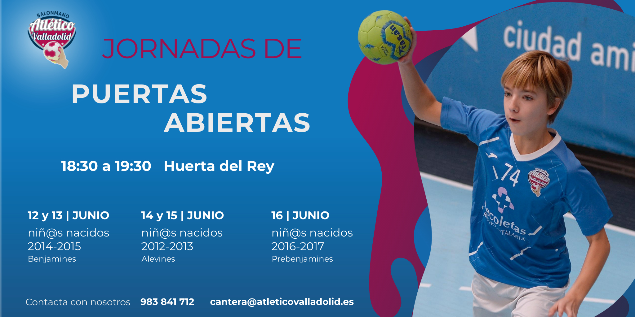 Jornadas de captación para la cantera del Recoletas Atlético Valladolid