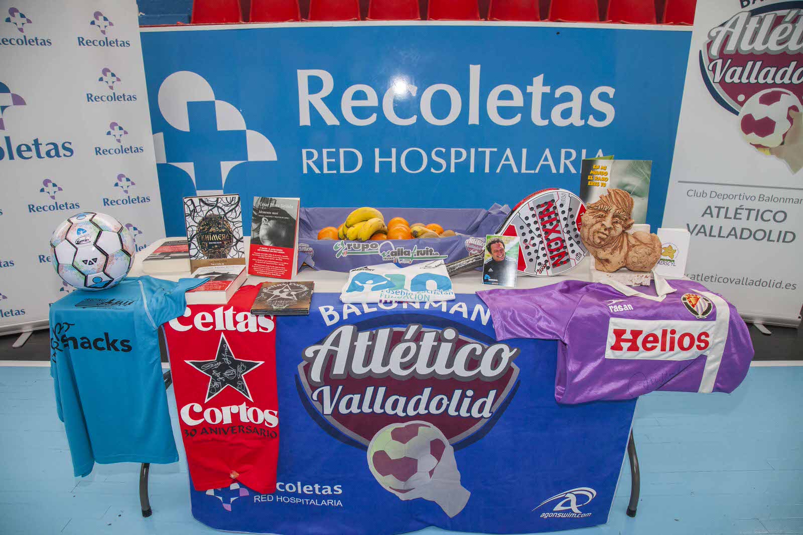 El club lanza la campaña ‘Hábitos y vida saludable con el Recoletas Atlético Valladolid’ para fomentar un estilo de vida más sano | Galería 10 / 24