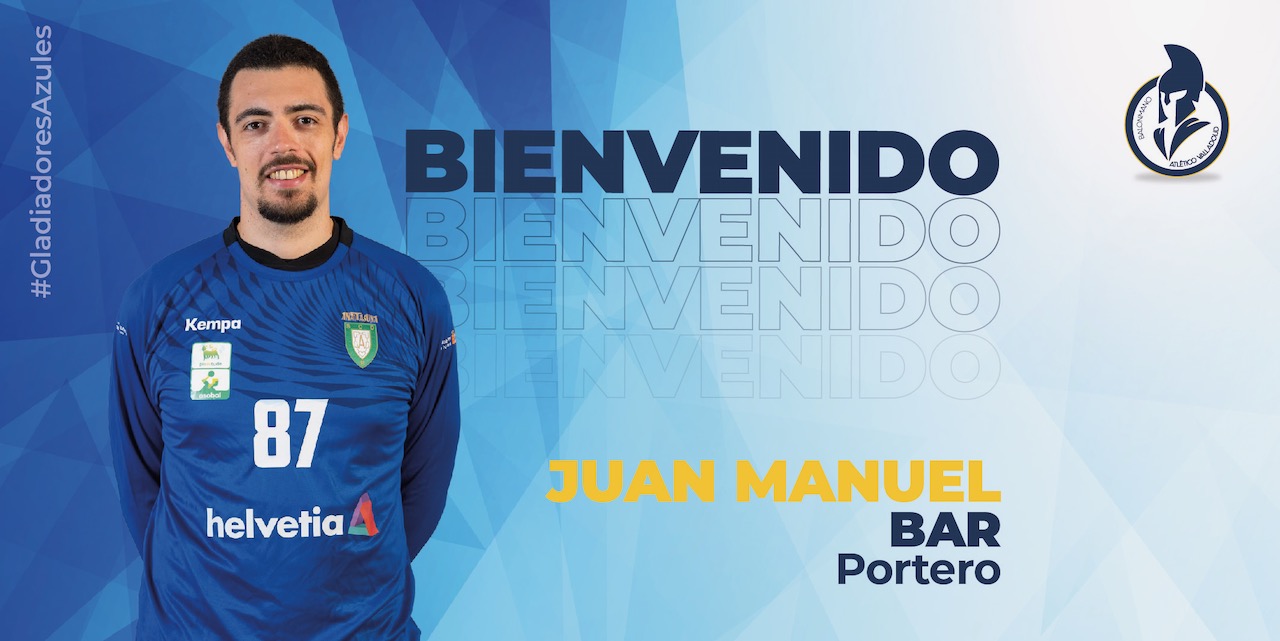 Juan Bar nuevo portero del Recoletas para las dos próximas temporadas